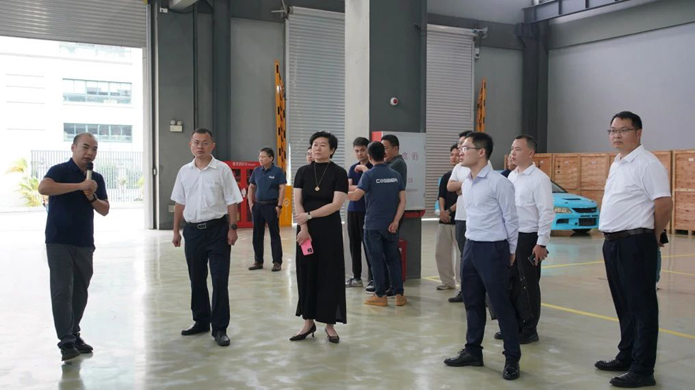 參觀新能檢測線